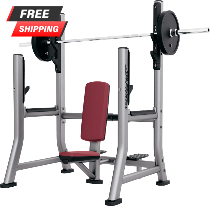 Life Fitness Signature Series Olympic Military Bench - Buy & Sell Fitness