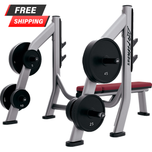 Life Fitness Signature Series Olympic Bench Weight Storage - Buy & Sell Fitness