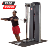 Body Solid Pro Dual Cable Column Machine DPCC-SF - Buy & Sell Fitness