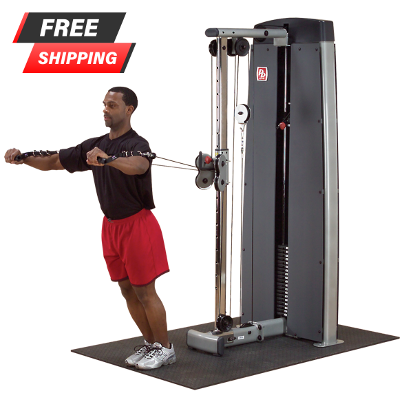 Body Solid Pro Dual Cable Column Machine DPCC-SF - Buy & Sell Fitness
