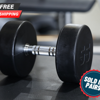 Core1 Nero Dumbbells - Premium Rubber - Pairs - Buy & Sell Fitness