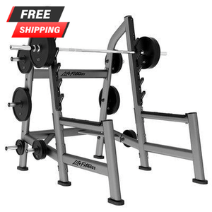 Life Fitness Signature Series Olympic Squat Rack - Buy & Sell Fitness