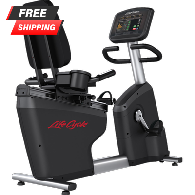 Life Fitness Activate Series Lifecycle Recumbent Exercise Bike