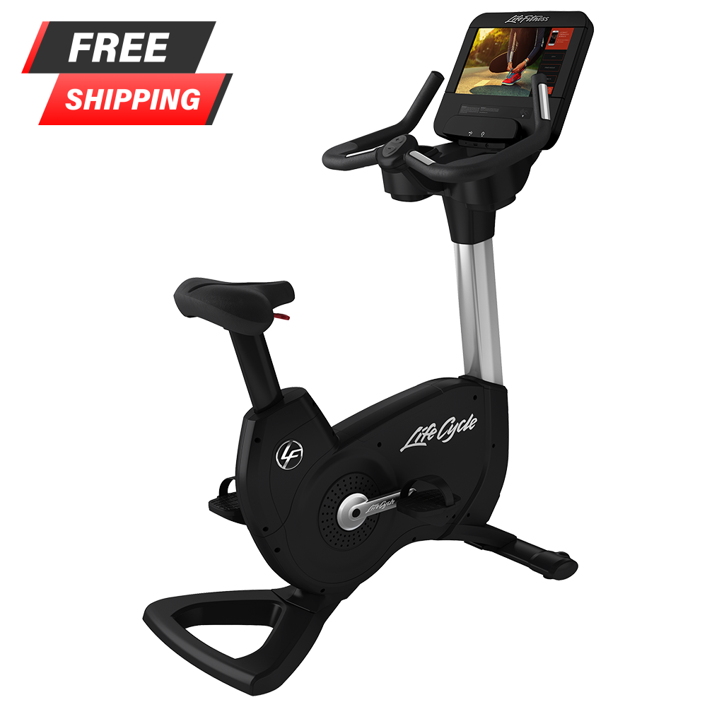Life Fitness 97C Discover SE3HD Console Upright XXL Lifecycle Bike - Buy & Sell Fitness