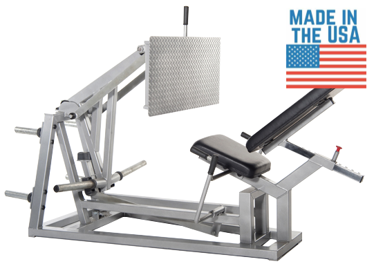 Promaxima Plate Loaded Leg Press w/Weight Plate Storage - Buy & Sell Fitness