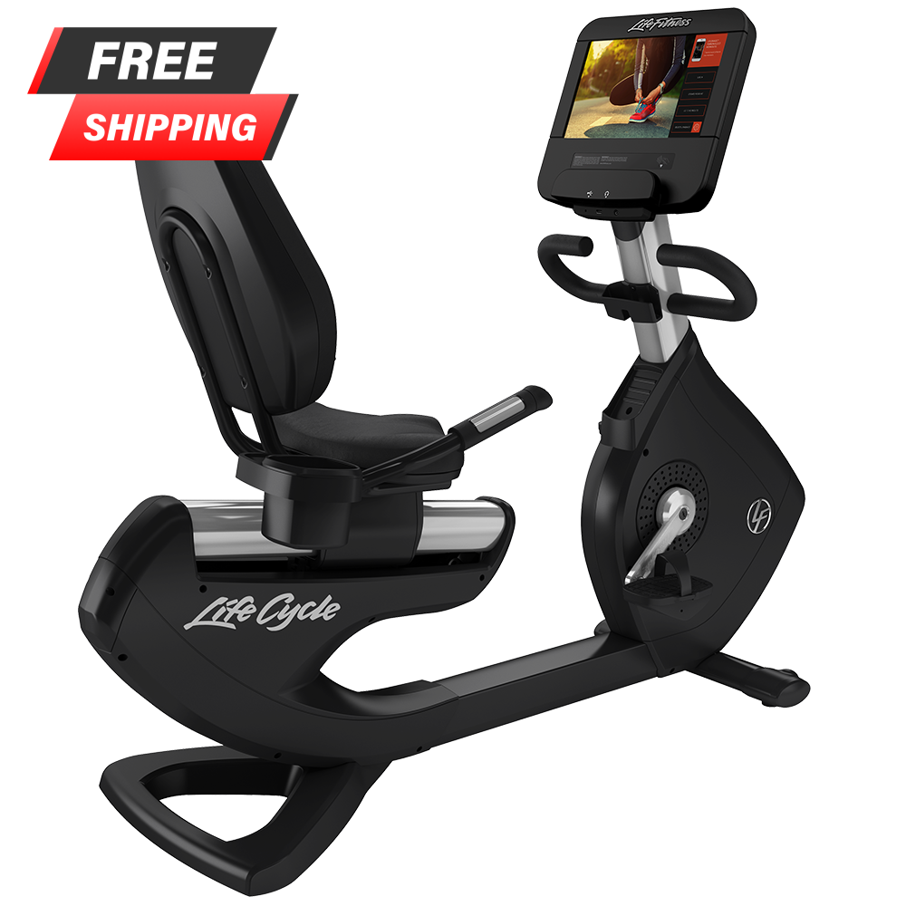 Life Fitness Elevation Series 95R Discover SE3HD Recumbent Lifecycle Bike - Buy & Sell Fitness