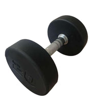 Core1 5-50lb Nero Dumbbells Set - Premium Rubber - Buy & Sell Fitness
