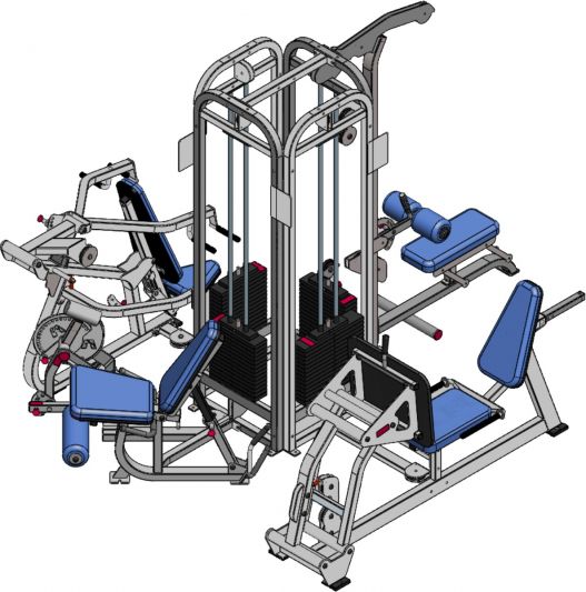 Promaxima P-235-2 4 Stack Multi-Gym - Buy & Sell Fitness