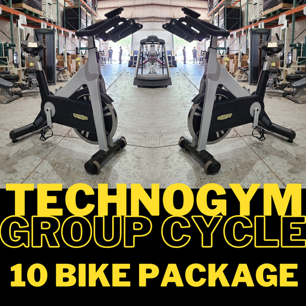 Technogym Group Indoor Cycle Package - 10 Bikes - Buy & Sell Fitness